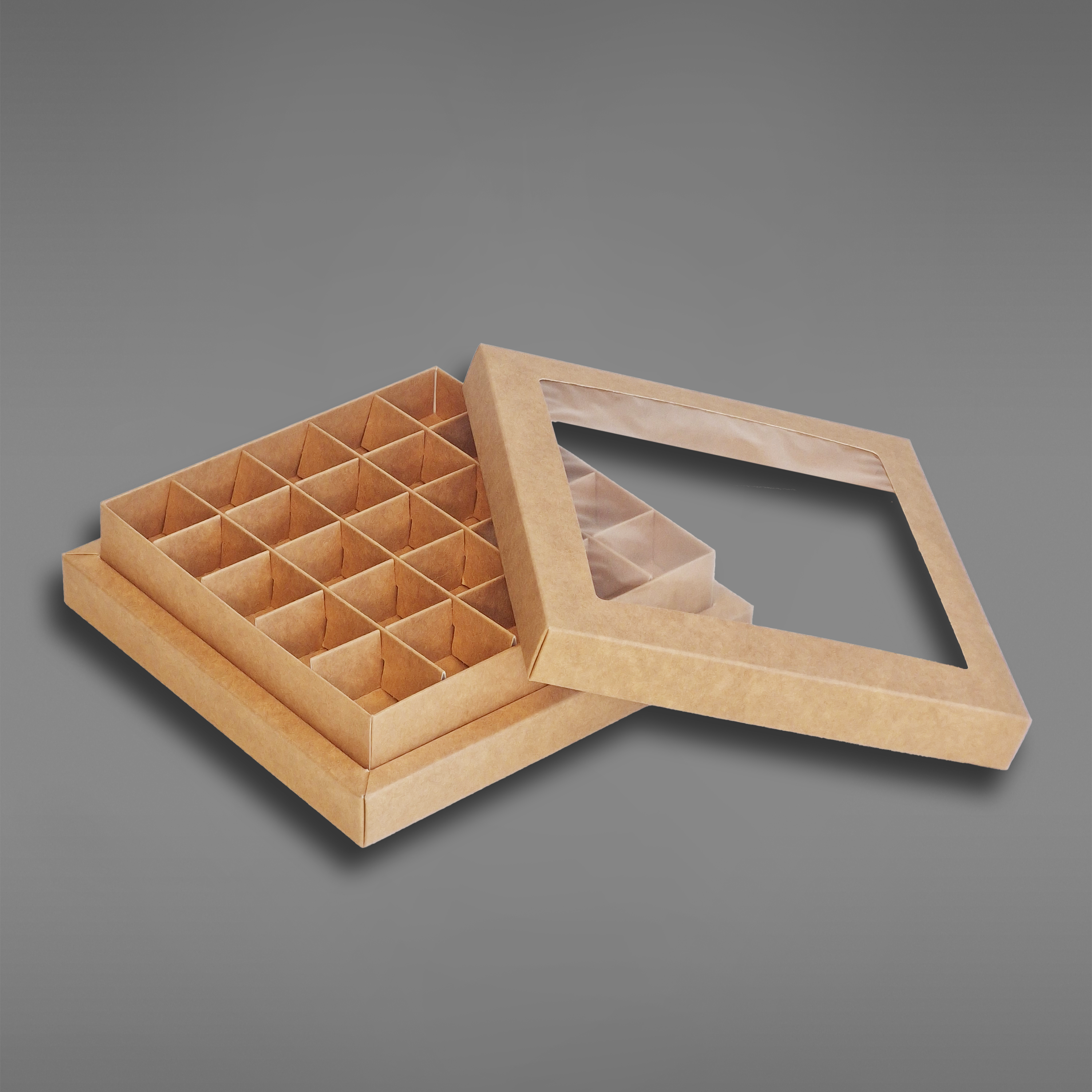 diva brun 25 bit med vindu åpen