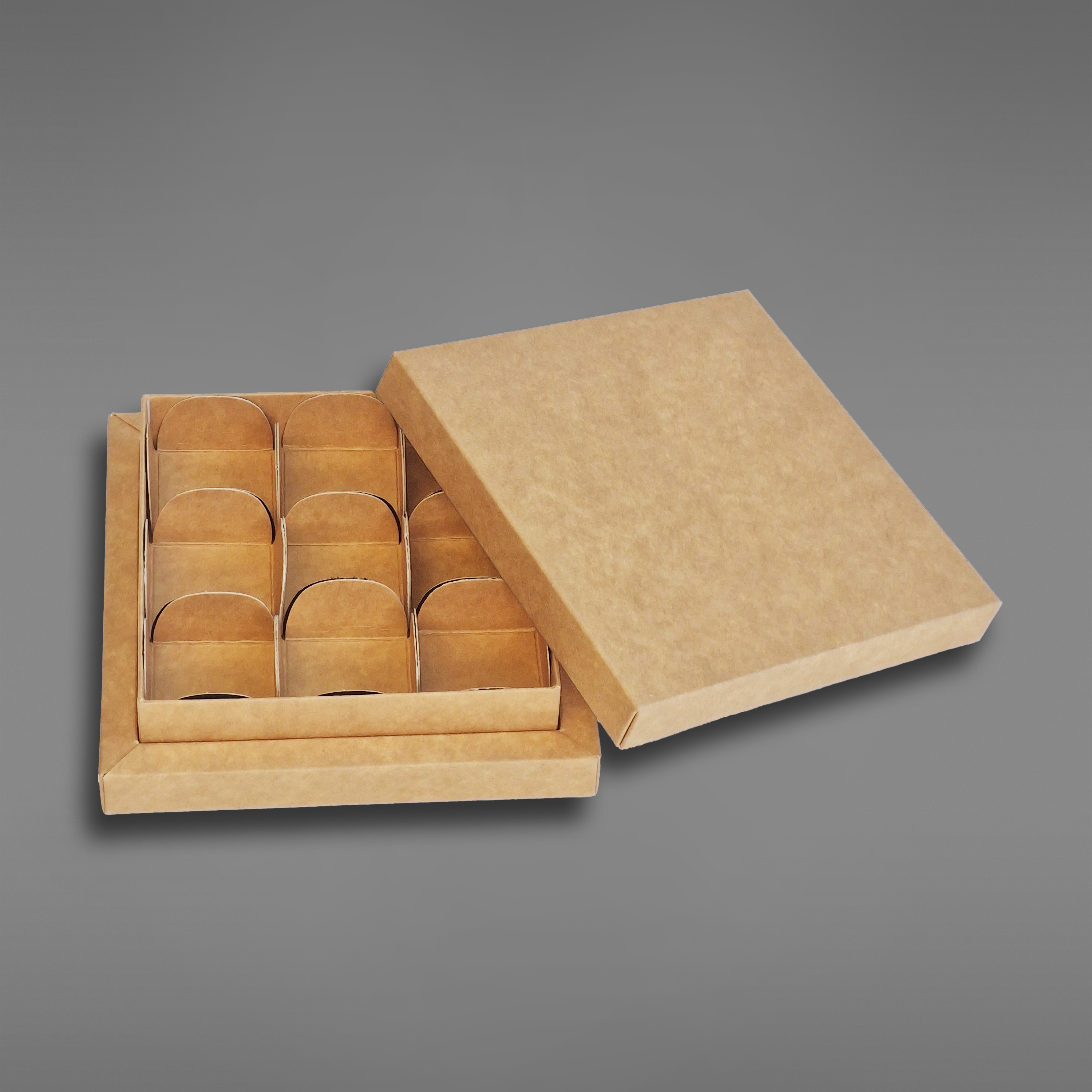 diva brun 9 bit med enkle innlegg