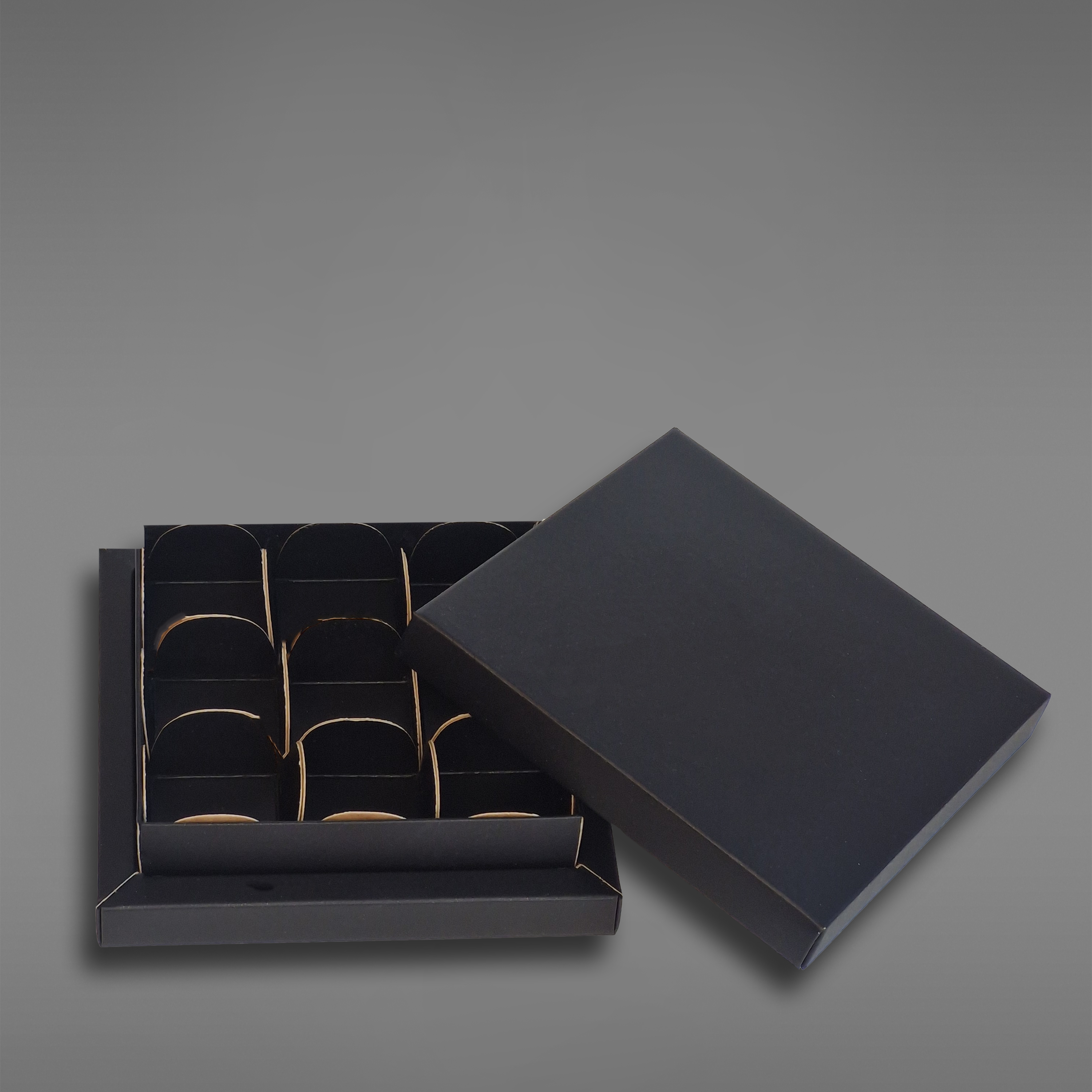 diva svart 9 bit med enkle innlegg