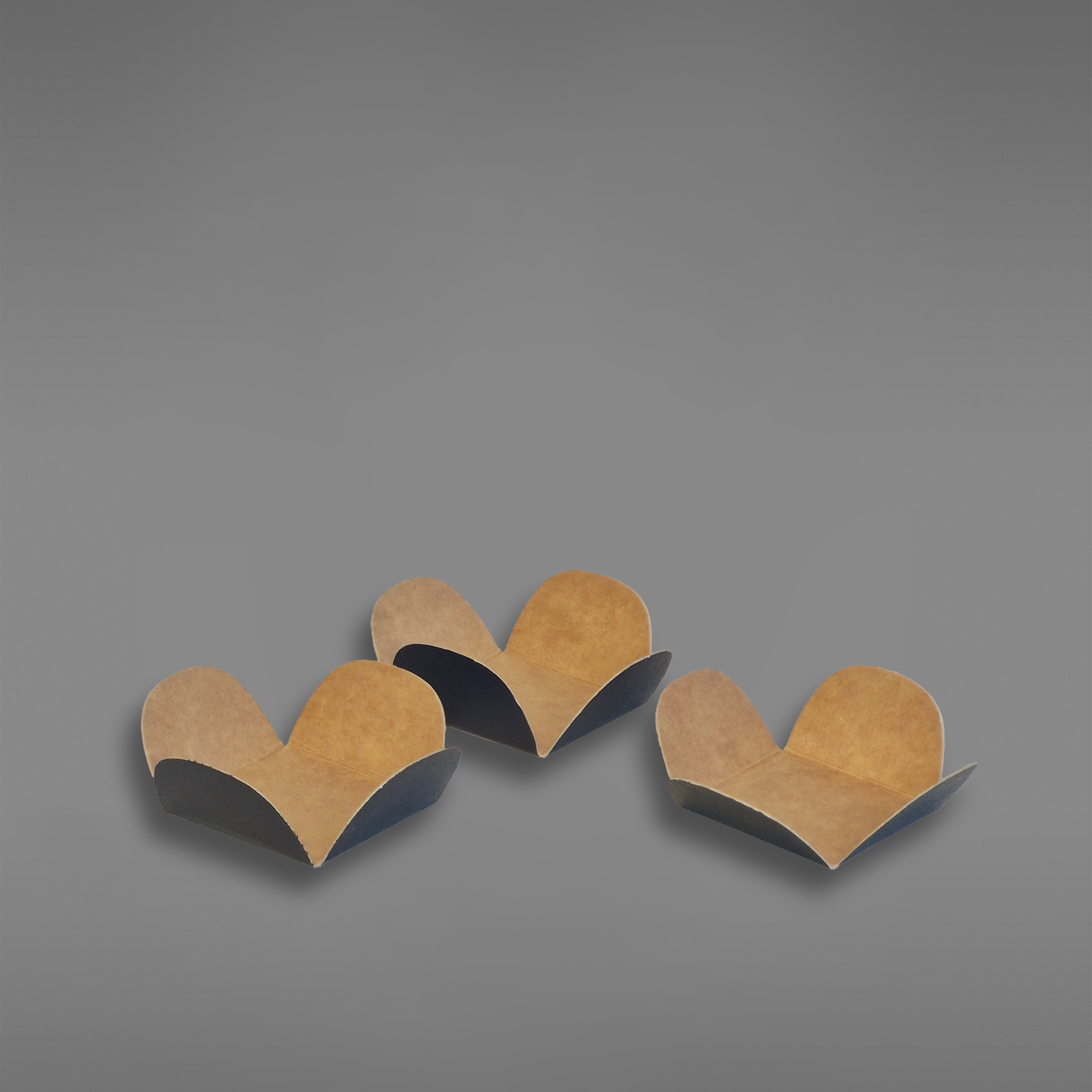 enkle innlegg brun inside